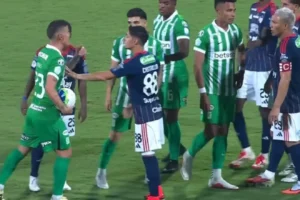 JAMES RODRÍGUEZ Y TEÓFILO GUTIÉRREZ PROTAGONIZARON TENSO CRUCE EN NACIONAL VS. JUNIOR